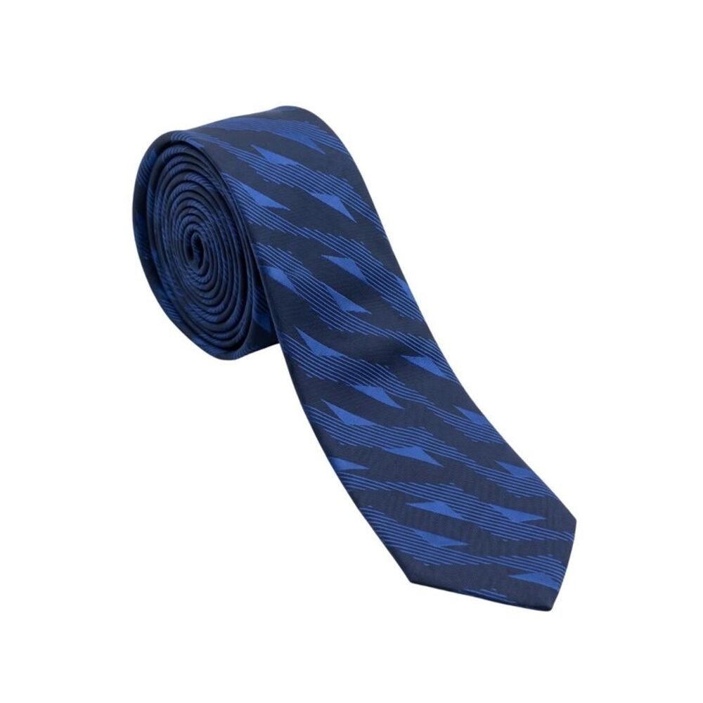 Armani Collezioni Mens Blue / Navy Abstract Geometric Neck Tie